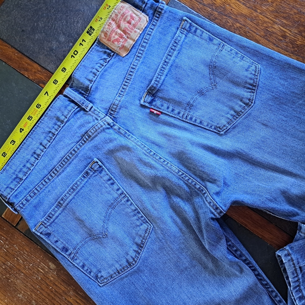 Levi's bootcut blue denim jeans - tagged size W33 × L32